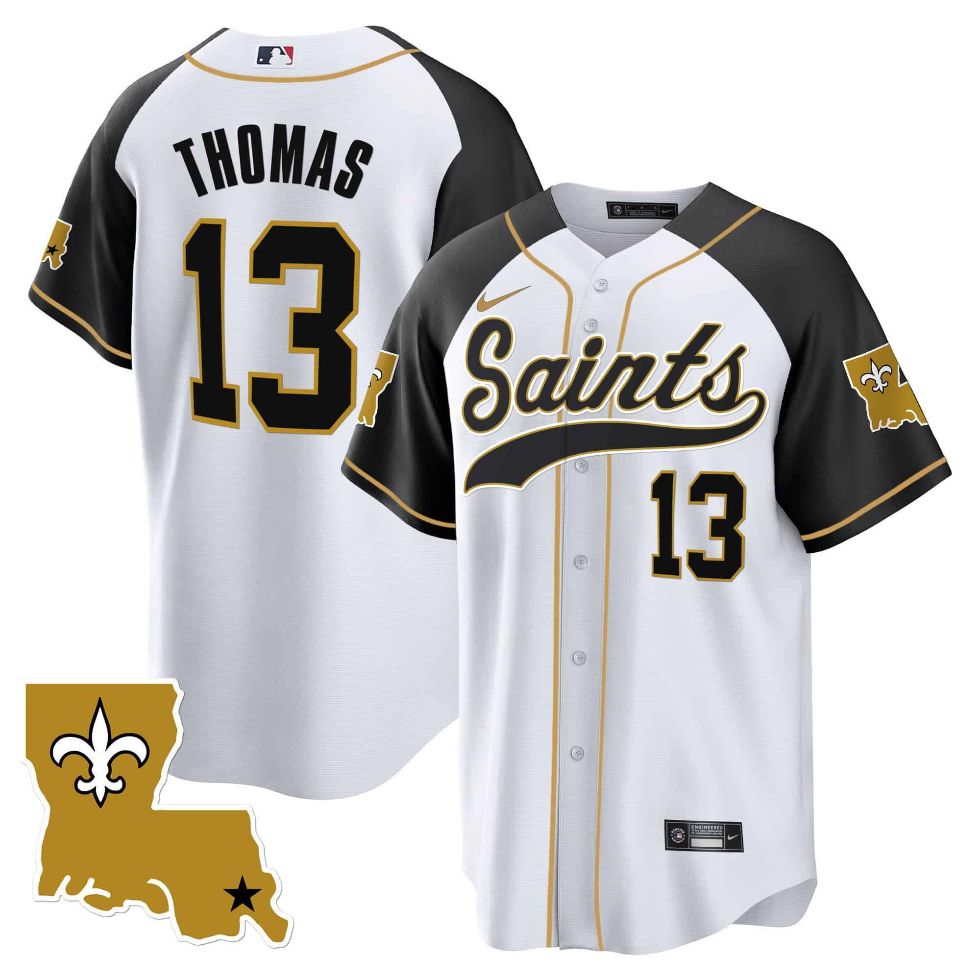 Men New Orleans Saints #13 Thomas White 2024 Nike 1987 Legacy Cool Base NFL Jersey style 1->indianapolis colts->NFL Jersey